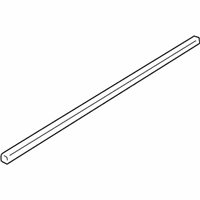 OEM 2010 Nissan Cube MOULDING Assembly - Front Door Outside, LH - 80821-1FA0A