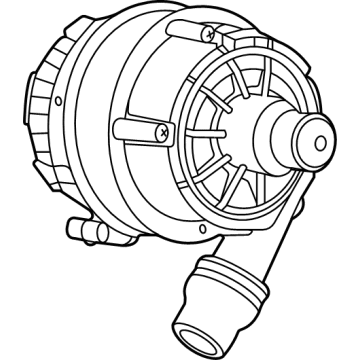 OEM 2022 BMW M4 AUXILIARY WATER PUMP - 11-51-5-A30-246