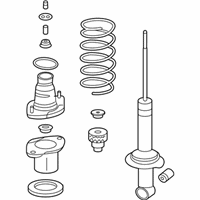 OEM 2011 Honda CR-V Shock Absorber Assembly, Right Rear - 52610-SWA-A41