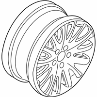 OEM 2012 Lincoln MKZ Wheel, Alloy - 9H6Z-1007-C