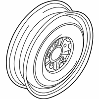 OEM Mercury Milan Spare Wheel - 6E5Z-1015-B