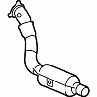 OEM Chrysler Pacifica Catalytic Converter & Pipe - 4809660AF