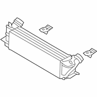 OEM BMW 528i Charge-Air Cooler - 17-11-7-618-768