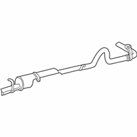 OEM Ford E-150 Econoline Club Wagon Exhaust Resonator - F4UZ5230M