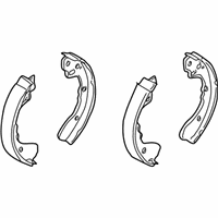 OEM Kia Rio Rear Brake Shoe Set - 58315FDA01