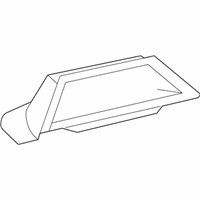 OEM Oldsmobile Intrigue Lens-High Mount Stop Lamp - 10429940