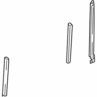 OEM 2001 Hyundai Santa Fe Channel Assembly-Front Door Rear, L - 82550-26000