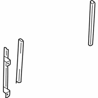 OEM 2001 Hyundai Santa Fe Channel Assembly-Front Door QUADRA - 82520-26000