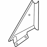 OEM Nissan Maxima Cover-Front Door Corner, Inner LH - 80293-7Y000