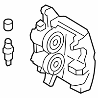 OEM 2017 Ford Mustang Caliper - JR3Z-2B121-A