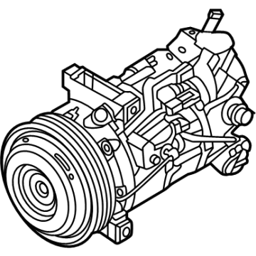 OEM 2021 Nissan Rogue Compressor-Air Conditioner - 92600-6RA0A