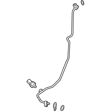 OEM Nissan Rogue Pipe Assembly-Front Cooler, High - 92440-6RA3A