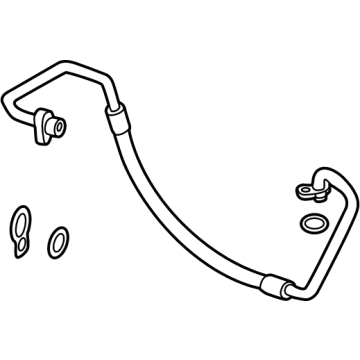 OEM Nissan Rogue Hose-Flexible, High - 92490-6RA3A