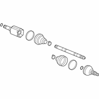 OEM 2019 Buick LaCrosse Axle Assembly - 84283519