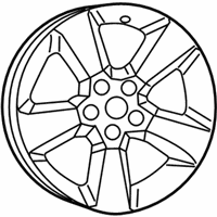 OEM 2016 Dodge Charger Aluminum Wheel - 5PN31XZAAA