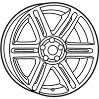 OEM 2020 Dodge Charger Aluminum Wheel - 6EJ75RNWAB