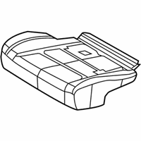 OEM Dodge Seat Cushion Foam - 68163749AA