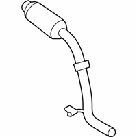 OEM Chrysler Concorde Exhaust Straight Pipe - 4581730AA