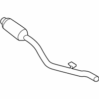 OEM Chrysler 300M Catalytic Converter & Pipe - 4581701AJ