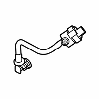 OEM 2017 BMW 530i FUEL TANK VENTILATION VALVE - 13-90-8-482-822