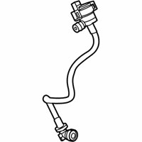 OEM 2022 BMW M5 Fuel Tank Ventilation Valve With Pipe - 13-90-8-601-847