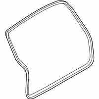 OEM 2017 BMW X5 Trunk Lid Gasket - 51-76-7-385-847