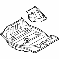 OEM Infiniti G25 Floor-Rear, Rear - 74514-JK035