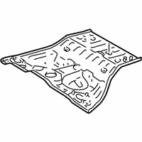 OEM 2004 Lexus GS430 Pan, Center Floor - 58211-30910