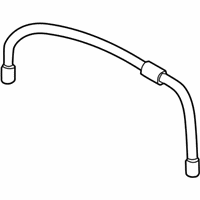 OEM 1997 BMW 540i Hose Line - 61-66-8-361-046