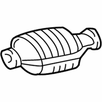 Genuine Toyota Tacoma Catalytic Converter - 17403-0C010