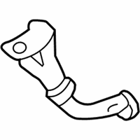 OEM 1999 Toyota Tacoma Front Pipe - 17410-0C020