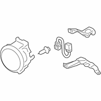 OEM 2012 Kia Sorento Front Fog Lamp Assembly, Right - 922021U000