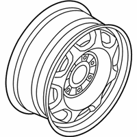 OEM 2010 Ford F-150 Wheel, Spare - BL3Z-1007-F