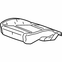 OEM Chevrolet Malibu Seat Cushion Pad - 84156415