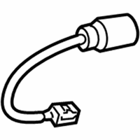 OEM 2008 BMW 328i Front And Rear Brake Pad Wear Sensor - 34-35-6-789-440