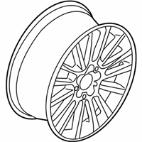 OEM 2015 Lincoln MKX Wheel, Alloy - BA1Z-1007-B