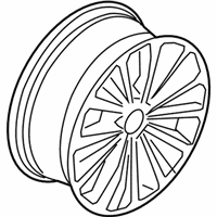 OEM 2015 Lincoln Navigator Wheel, Alloy - FL7Z-1007-A