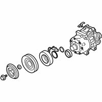 OEM Kia Sorento Air Conditioner Compressor Assembly - 977011U200