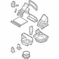 OEM 2012 Hyundai Elantra Blower Unit - 97206-2L000