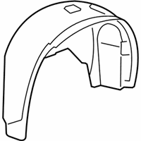 OEM Chevrolet HHR Wheelhouse Liner - 15930428