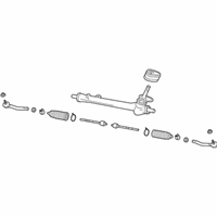 OEM 2018 Nissan Leaf Gear & Linkage-Steering - 48001-5SA1A