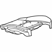 OEM Cadillac ELR Seat Cushion Pad - 23149386