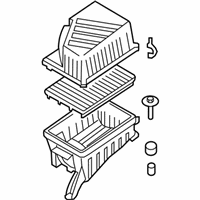 OEM 2009 Kia Borrego Air Cleaner Assembly - 281102J200