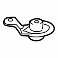 OEM 2010 Lexus HS250h STOPPER Sub-Assembly, Rear - 52203-12010