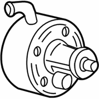 OEM 2002 Chrysler Voyager Power Steering Pump - 4743969AC