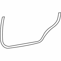 OEM Hyundai XG300 Weatherstrip Assembly-Rear Door Side RH - 83140-39000