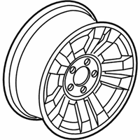 OEM 2011 Ford Ranger Wheel, Alloy - 7L5Z-1007-N