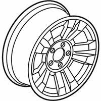 OEM 2007 Ford Ranger Wheel, Alloy - 7L5Z-1007-N