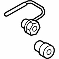 OEM 2004 Mercury Mountaineer Lock Set - F5TZ-1A043-A