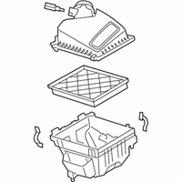 OEM Lincoln Air Cleaner Assembly - JX6Z-9600-E